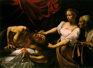 Judith Beheading Holofernes, by Caravaggio