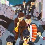 The band returning, 2005, by Bernard Ollis