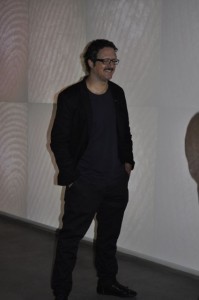 Rafael Lozano-Hemmer photographed by Artwriter at the MCA