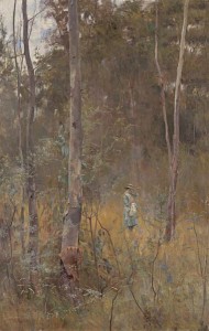 Lost, by Frederick McCubbin, from the collection of the National Gallery of Victoria