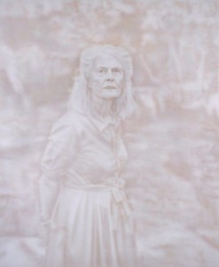 Penelope Seidler, by Fiona Lowry. Winner of the 2014 Archibald Prize 